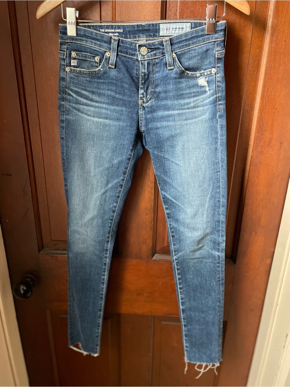 AG Adriano Goldschmied women's size 24R super skinny ankle jeans